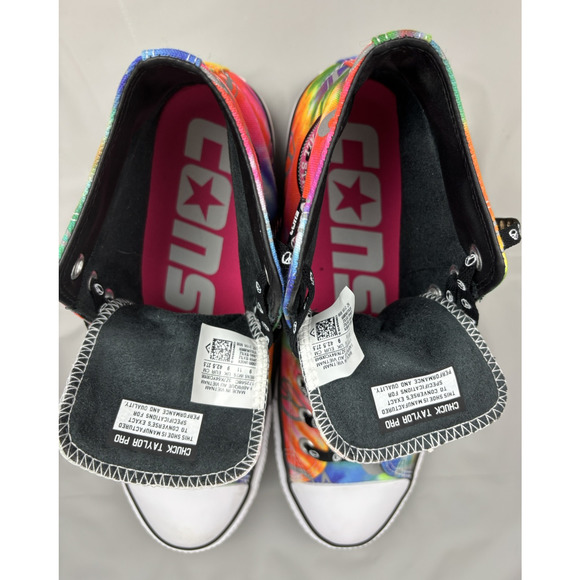 Converse Chuck Taylor All Star Pro Reflective Tie Dye High Top Mens 9 Womens 11 main image 5